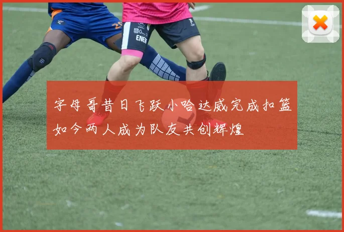 字母哥昔日飞跃小哈达威完成扣篮如今两人成为队友共创辉煌